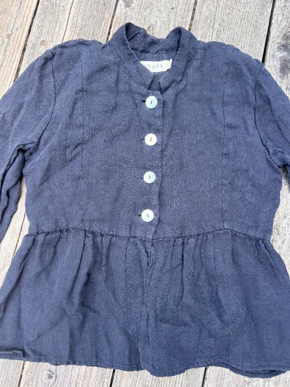 Ovate Linen Jacket - Picture 5 of 6
